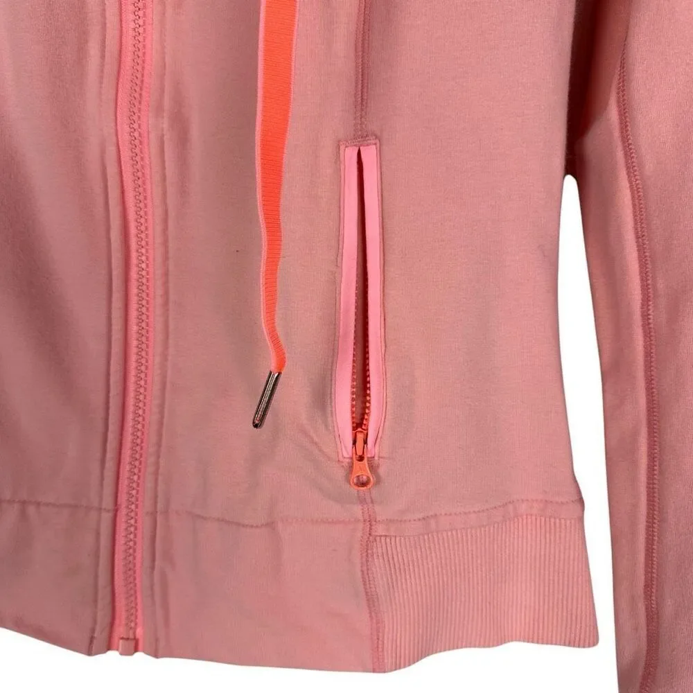 Lululemon Rejuvenate Hoodie size 8 Bleached Coral has a spot